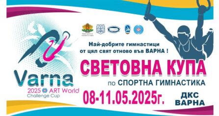 Световна купа по спортна гимнастика - Дворец на културата и спорта - Варна