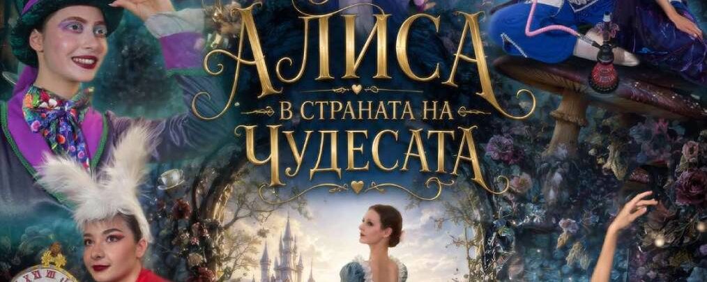 „Алиса в страната на чудесата“ — балетна школа „Реверанс“ на сцената на Държавна опера – Варна - Дворец на културата и спорта - Варна